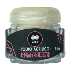 Polvo acrílico - Glitter Pink - Imagen 2