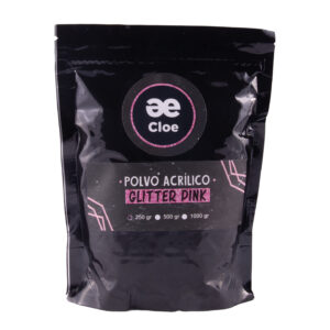 Polvo acrílico Glitter Pink